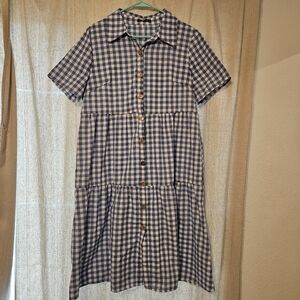 Emery Rose size large blue dress